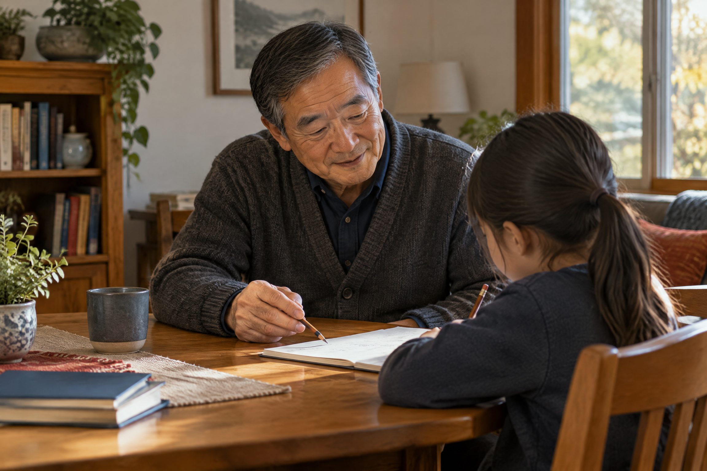 Editorial scene representing forward movement and continuity across family life.